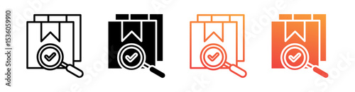 Sampling Multi Style Icon Set Vector 