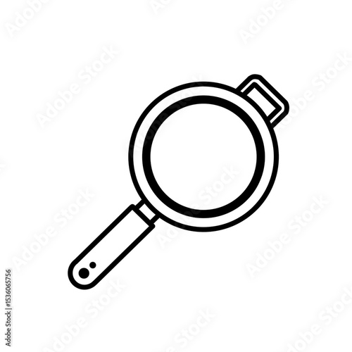 wok sketch vector design illustration, wok icon, wok logo, good as sticker.