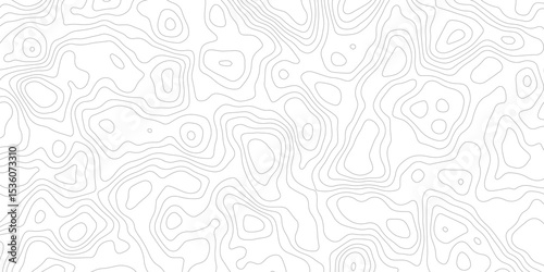 white background displays topographic contour lines, creating  abstract pattern suitable for various design applications