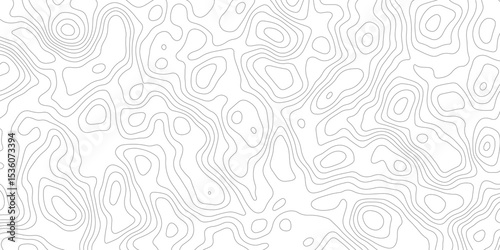 white background displays topographic contour lines, creating  abstract pattern suitable for various design applications