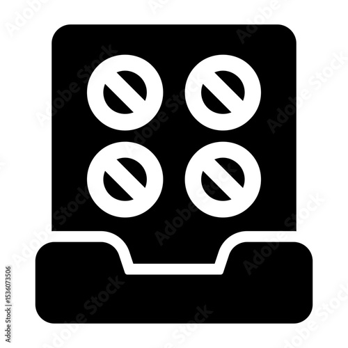 Medication Blister Pack Tray
