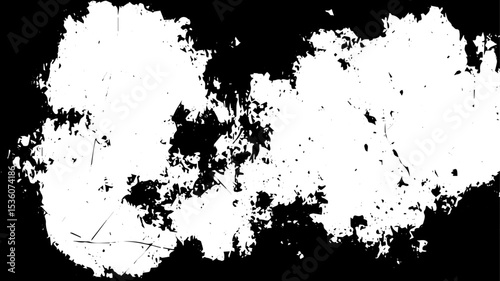 Distressed Grunge Texture with Scratches and Rough Edges for Urban Abstract Backgrounds