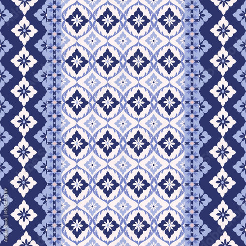 Traditional Ukrainian cross-stitch Detailed vector Illustration for textile printing design, on pixels pastel tones