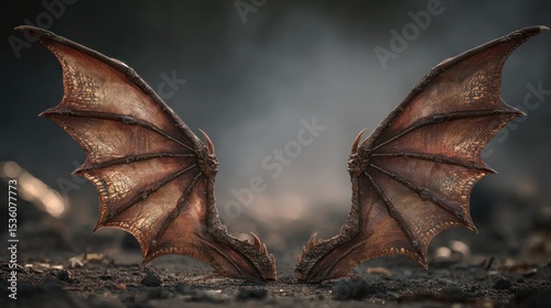 Dragon wings fantasy