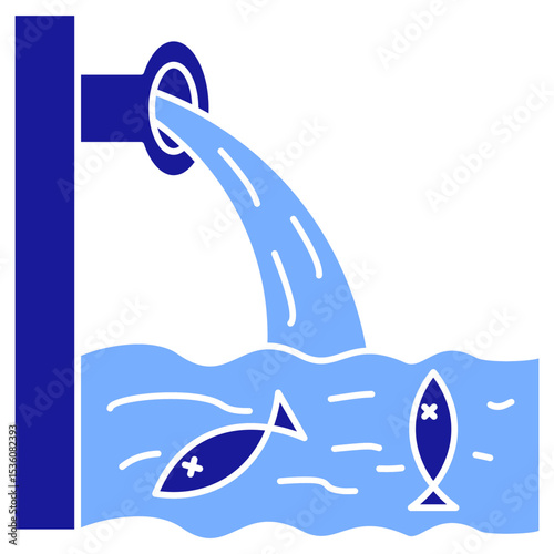 Oil Pollution Icon