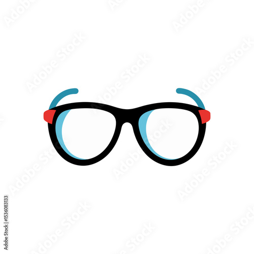 reading glasses on white background .svg