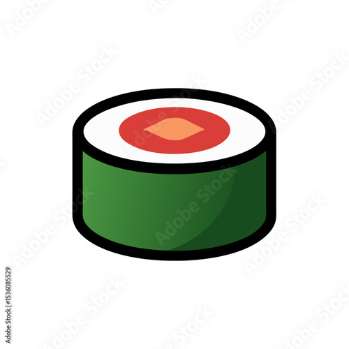 sushi mat on white background .svg