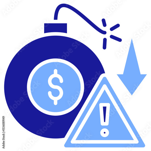 Debt Crisis Icon