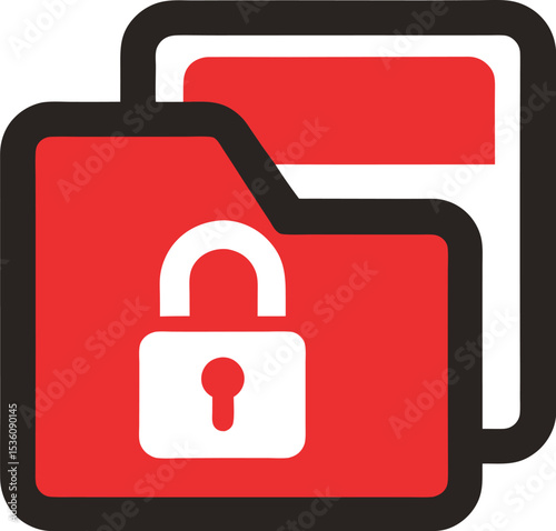 padlock icon vector illustration