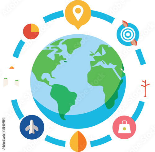 global communication concept