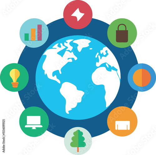 global communication concept
