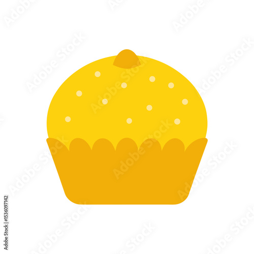 lemon poppy seed muffin on white background  (1).svg