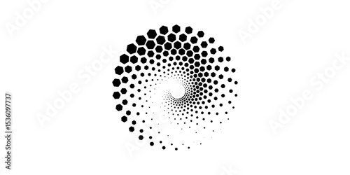 Abstract dotted vector background. Halftone effect