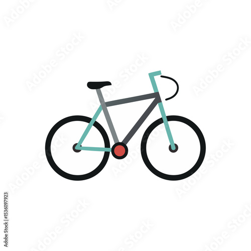 bicycle on white background  .svg