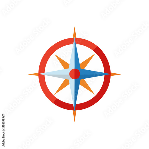 compass on white background  .svg