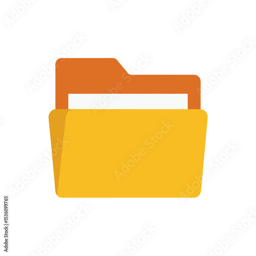 file folder on white background  .svg
