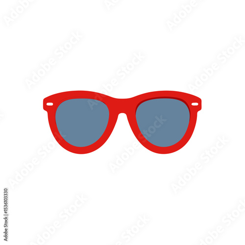 sunglasses on white background  