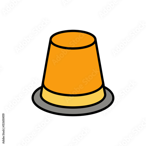 thimble on white background  .svg