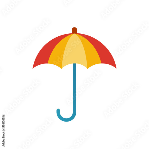 umbrella on white background 