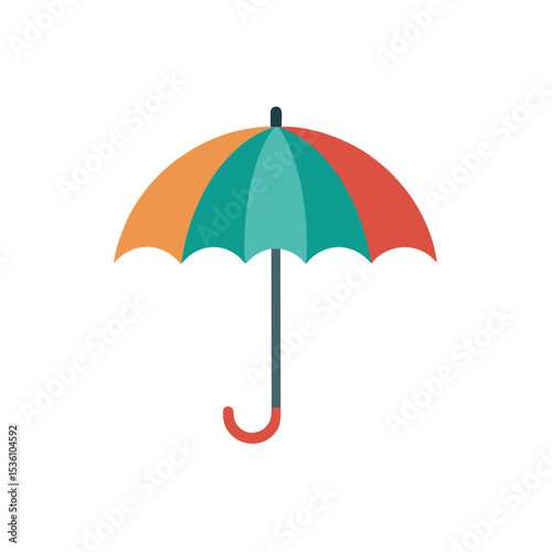umbrella on white background  .svg