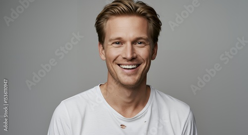 Portrait of a Smiling Man