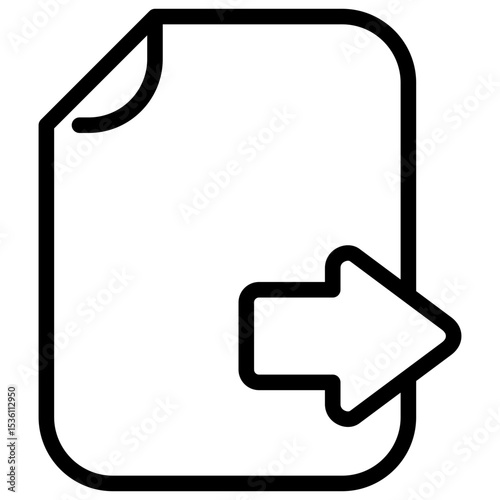 File Forwarding Icon