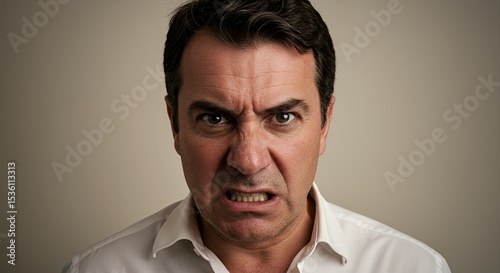Portrait of an Angry Man
