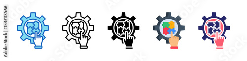 Integrate Multiple Style Icon Set Collection.