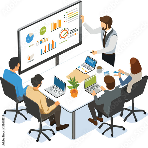 Business Leader Presenting Risk Management Strategies on a Whiteboard, Risk Management