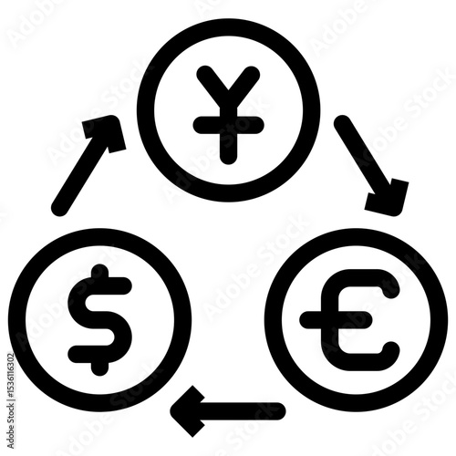 Currency Exchange Icon