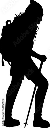 Hiker Silhouette