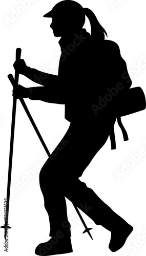 Hiker Silhouette