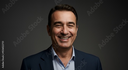 Portrait of a Smiling Man