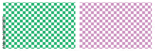 Color squares in a checkerboard pattern. Abstract background. Vector design eps 10 . Vector Illustration . 