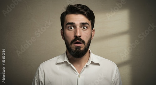 Astonished Man, Portrait Photography