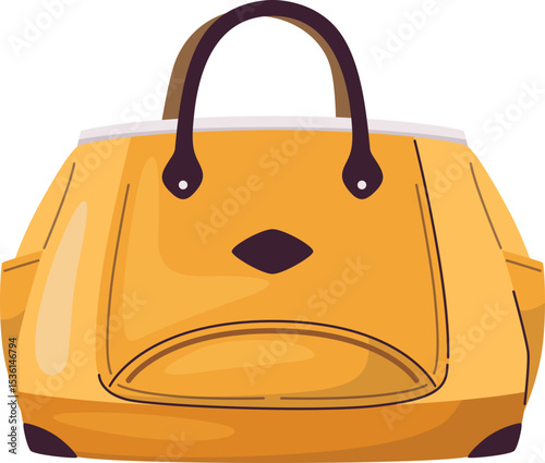 Travel Handbag Illustration

