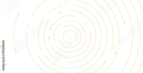 golden spiral technology background