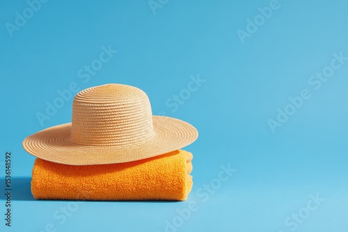 sunbathing under vibrant blue sky offers warmth and freedom inviting tranquility of summer