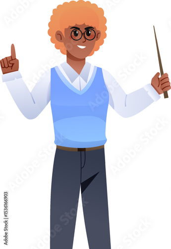 Back to School Cartoon Character
