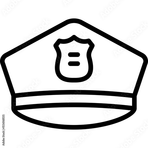 police hat icon