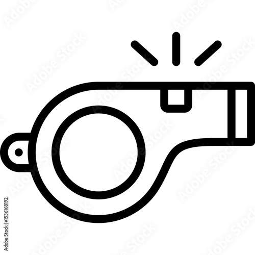 whistle icon