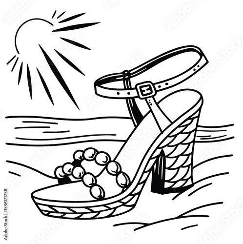 illustration of a pair of shoes
