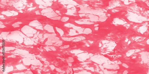 Abstract watercolor design with organic shapes featuring flowing brushstrokes in shades of red and white creating a visually interesting artistic aesthetic.