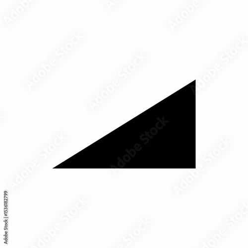rewind triangle left icon vector sign