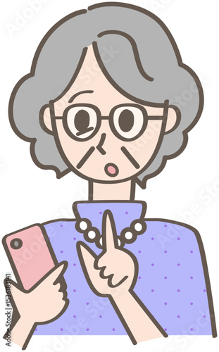 スマホを操作する人