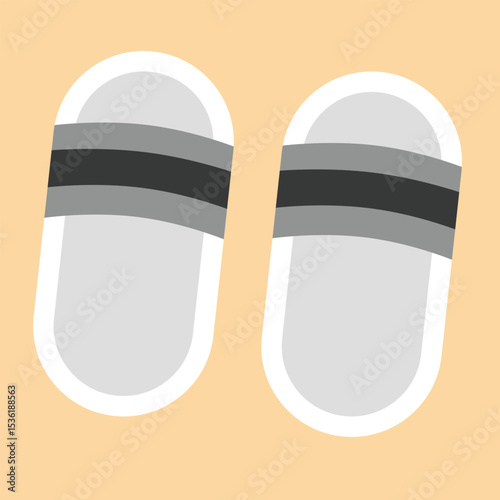 A pair of gray sandals. kids sandals. boys sandals