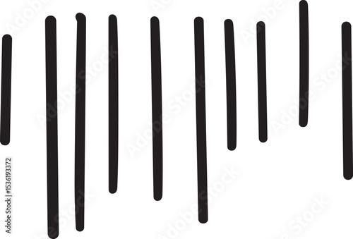 落ち込むときに使える手書きの効果線