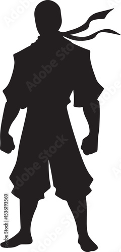 NINJA CHARACTER SILHOUETTE
