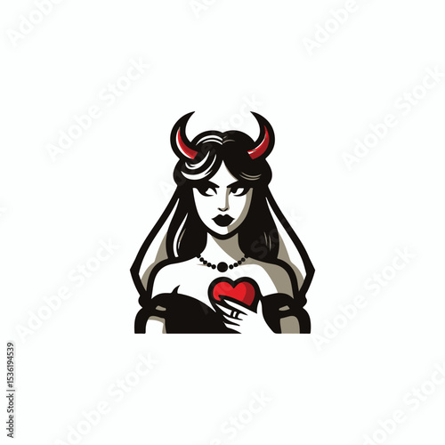 Devil bride logo