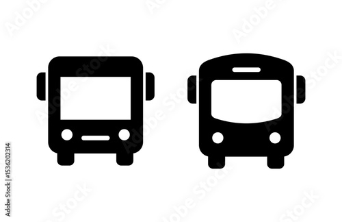 Bus icon vector illustration. bus sign and symbol. transport symbol